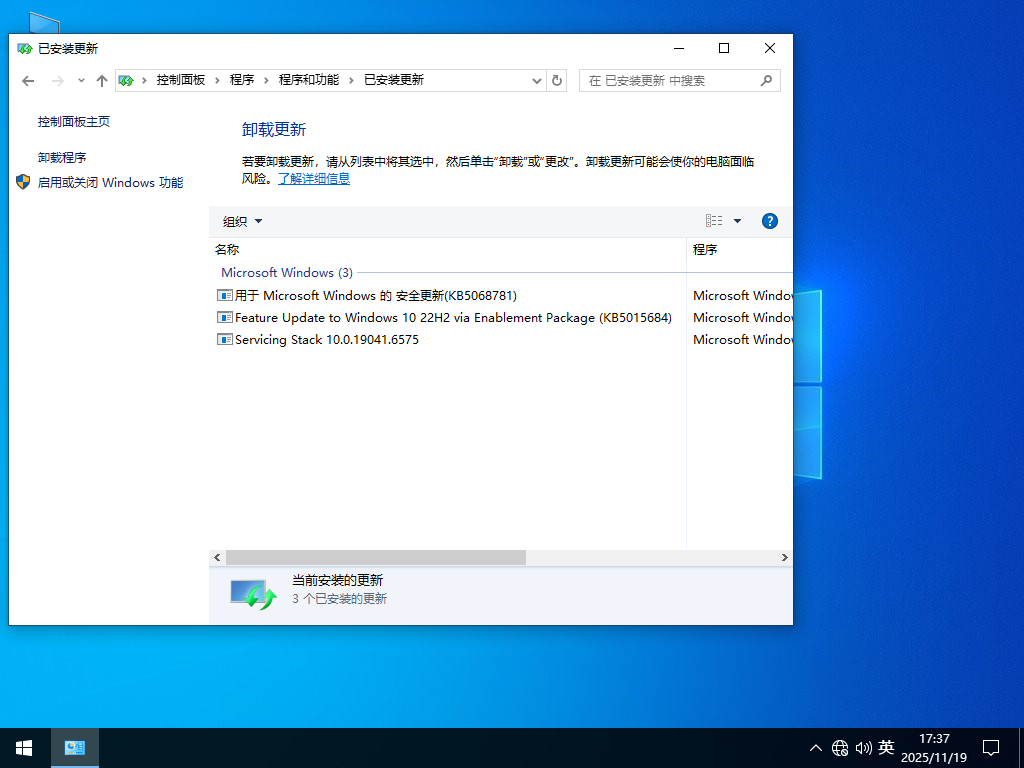 Windows10 22H2 64位 官方正式版 V19045.6575